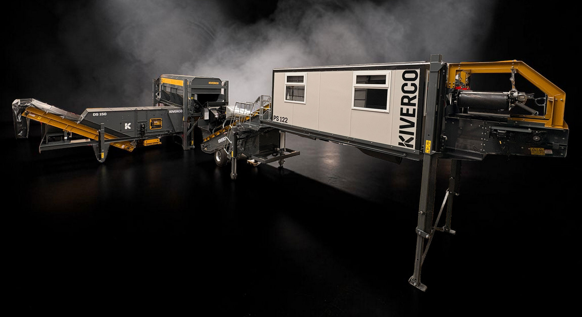 Mobile Recycling Set Up